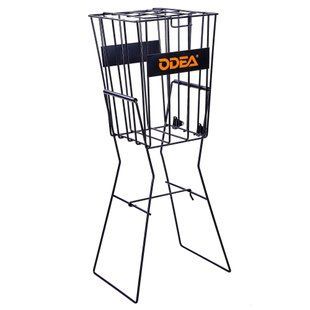 Кошик для тенісних м'ячів TENNIS BALL CART на 72 м'ячі ODEAR BT-0465 чорний BT-0465 фото