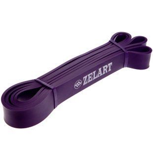 Гума петля для підтягувань та тренувань стрічка силова Zelart POWER BANDS FI-3917-V фіолетовий FI-3917-V фото
