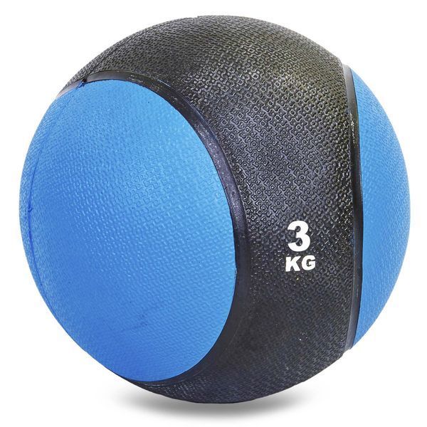 Медбол м'яч медичний Medicine Ball Record C-2660-3 3кг кольори в асортименті C-2660-3 фото