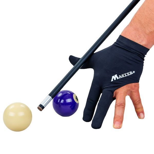 Перчатка більярдна MASTER KS-0500 1 шт чорний KS-0500 фото