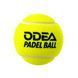 Мячи для падел тенниса ODEAR PADEL-BALL 3шт салатовый PADEL-BALL фото 3