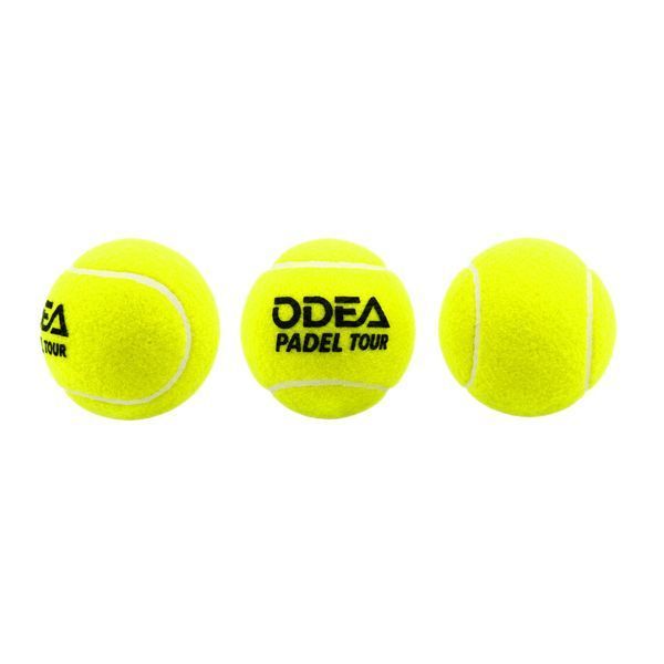 Мячи для падел тенниса ODEAR PADEL-TOUR 3шт салатовый PADEL-TOUR фото