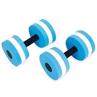 Гантель для аквафітнесу та аквааеробіки аква-гантель Aqua Dumbbell SP-Sport PL-3351 1шт блакитний-білий PL-3351 фото