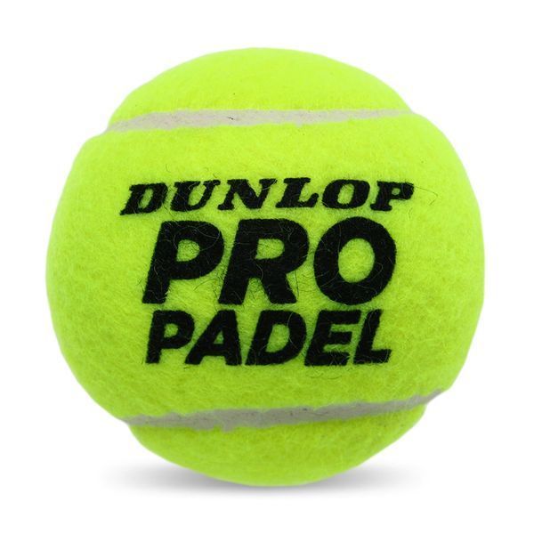 Мячи для падел тенниса DUNLOP PRO PADEL DL601384 3шт салатовый DL601384 фото