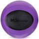 Медбол м'яч медичний Medicine Ball Zelart FI-2620-1 1кг фіолетовий-чорний FI-2620-1 фото 2