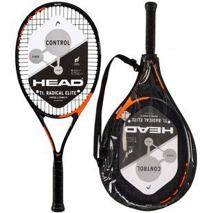 Ракетка для великого тенісу 27" HEAD Ti. Radical Elite 233402-2 grip-2 чорний-червоний 233402-2 фото