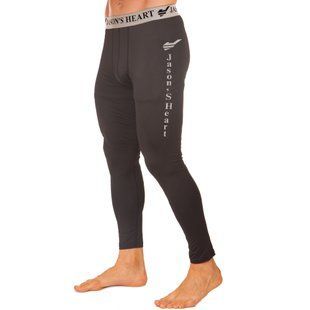 Компрессионные штаны леггинсы тайтсы JASON A1-BK M-2XL черный A1-BK фото