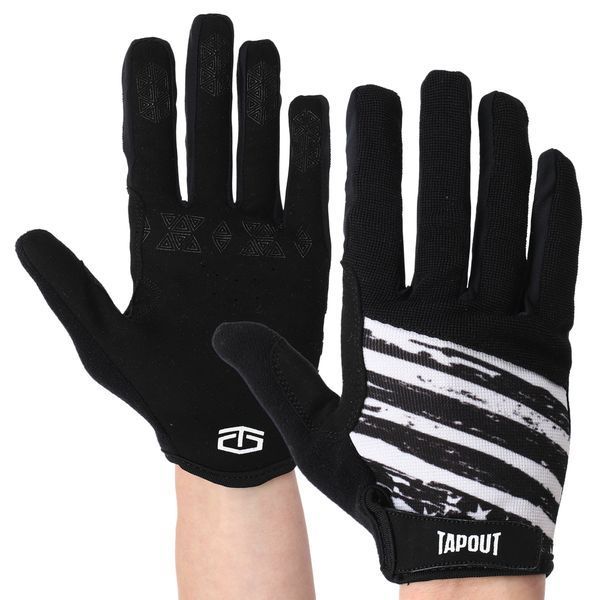 Перчатки спортивные TAPOUT SB168519 XS-XL черный-белый SB168519 фото