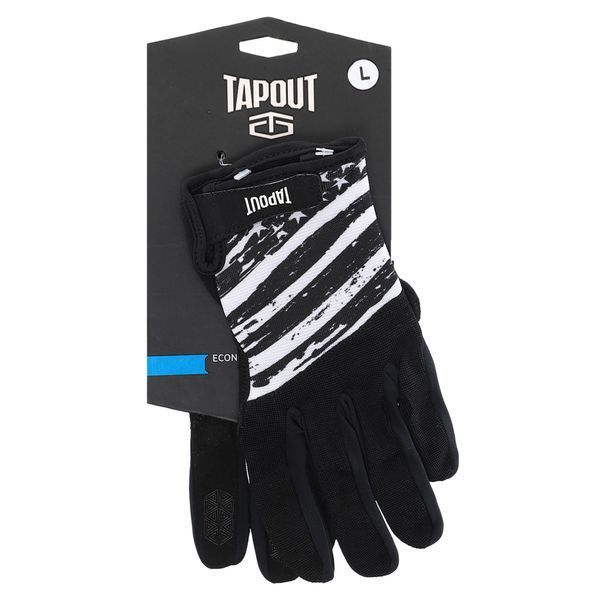 Перчатки спортивные TAPOUT SB168519 XS-XL черный-белый SB168519 фото