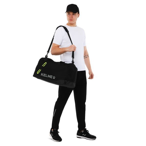 Сумка спортивная KELME LINCE 9876007-9010 черный-салатовый 9876007-9010 фото