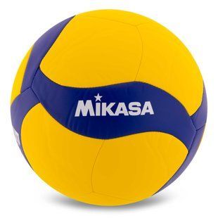 М'яч волейбольний MIKASA V460W №4 PU жовтий-синій V460W фото