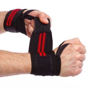 Бинты кистевые для жима STRENGTH WRIST WRAPS EXCEED 8088CA 2штуки черный 8088CA фото
