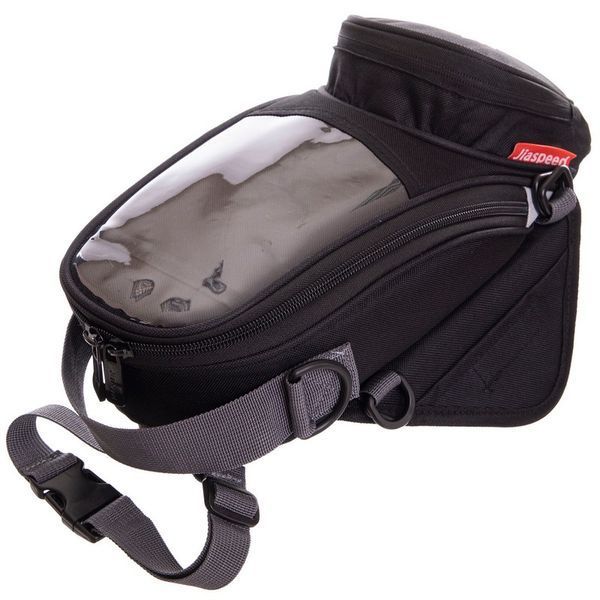 Сумка на бак мотоцикла на магнитах с окном под телефон Tank Bag JIASPEED M-3188 31х16х7см цвета в ассортименте M-3188 фото