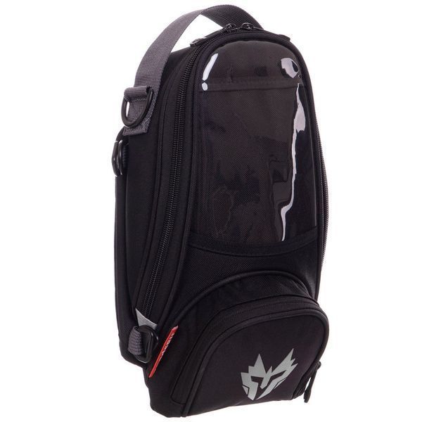 Сумка на бак мотоцикла на магнитах с окном под телефон Tank Bag JIASPEED M-3188 31х16х7см цвета в ассортименте M-3188 фото