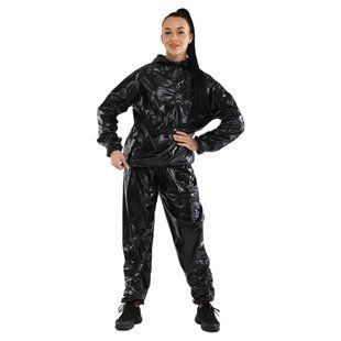 Костюм-сауна для схуднення SAUNA SUIT ZELART розмір 2XL/50-54 FI-9653 чорний FI-9653 фото