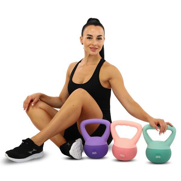 Гиря м'яка SP-Sport SOFT KETTLEBELL FI-0122-2 вага 2кг кольори в асортименті FI-0122-2 фото