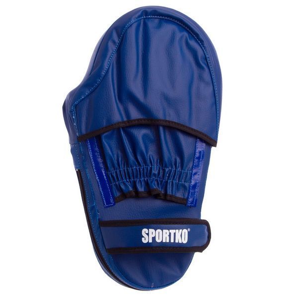 Лапа боксерская прямая тренировочная удлиненная Кожвинил SPORTKO PD4 36x20x5см 2штуки цвета в ассортименте PD4 фото