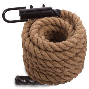Канат для кросфіту Combat Battle Rope Zelart FI-0909-12 12м коричневий FI-0909-12 фото