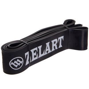 Резина петля для подтягиваний и тренировок лента силовая Zelart POWER BANDS FI-0889-5 29-79кг черный FI-0889-5 фото