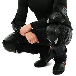 Комплект мотозащиты наколенники и налокотники PRO-BIKER P32-2 черный P32-2 фото