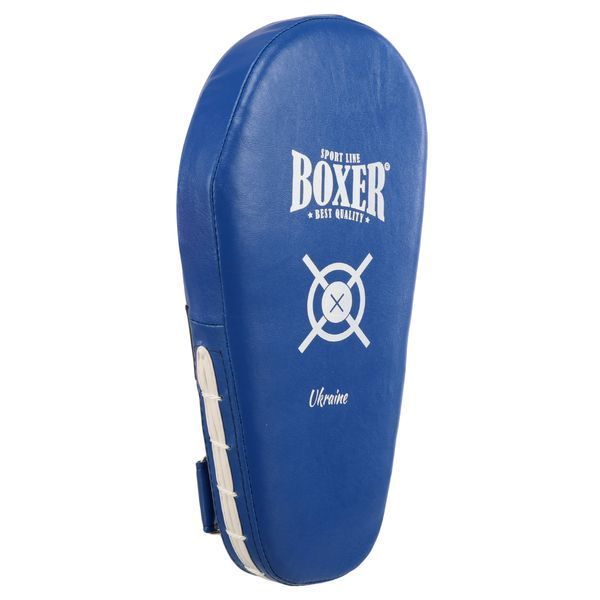 Лапа боксерская прямая тренировочная удлиненная Кожвинил BOXER NEW 2009-N 40х21х4,5см 2штуки цвета в ассортименте 2009-N фото