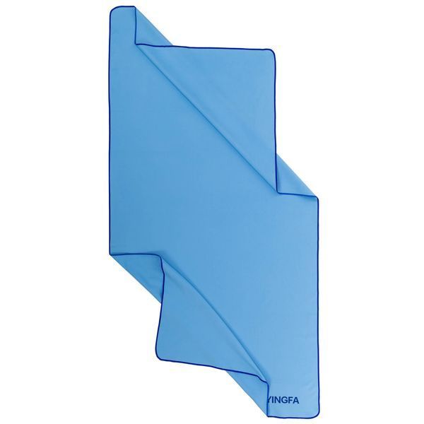 Рушник спортивний швидковисихаючий DRY TOWEL YINGFA A6810 80х158см блакитний A6810 фото