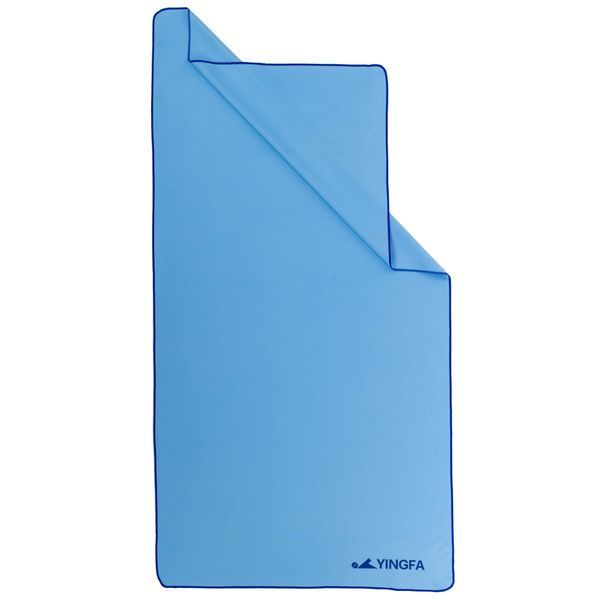 Рушник спортивний швидковисихаючий DRY TOWEL YINGFA A6810 80х158см блакитний A6810 фото