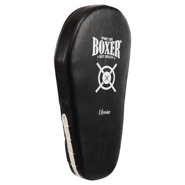 Лапа боксерская прямая тренировочная удлиненная Кожвинил BOXER NEW 2009-N 40х21х4,5см 2штуки цвета в ассортименте 2009-N фото