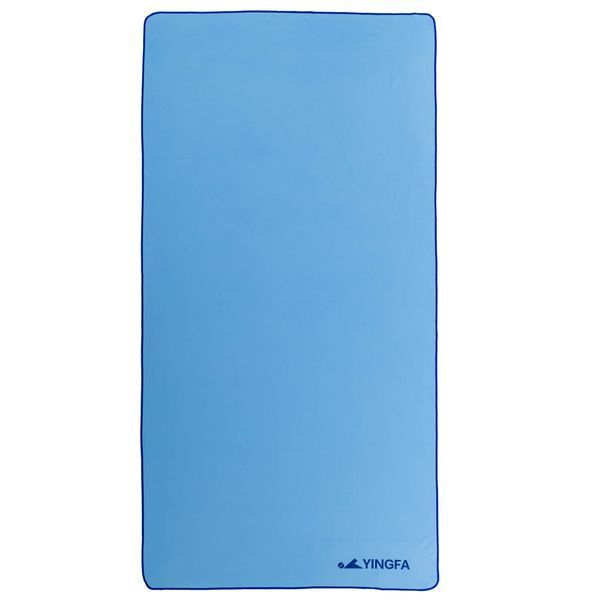 Рушник спортивний швидковисихаючий DRY TOWEL YINGFA A6810 80х158см блакитний A6810 фото