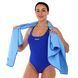 Рушник спортивний швидковисихаючий DRY TOWEL YINGFA A6810 80х158см блакитний A6810 фото 9
