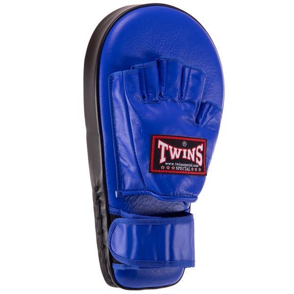 Лапа боксерская прямая тренировочная удлиненная кожа TWINS PML-9-L левая 36x19x6см 1штука цвета в ассортименте PML-9-L фото